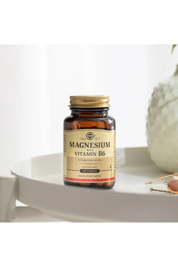 Solgar Magnesium with Vitamin B6 100 Tablet