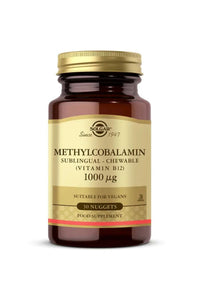 Solgar Methylcobalamin (Vitamin B12) 1000 mcg 30 Dilaltı Tablet