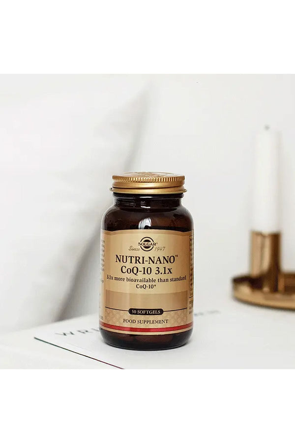 Solgar Nutri-Nano CoQ-10 3.1x 50 Soft Jel