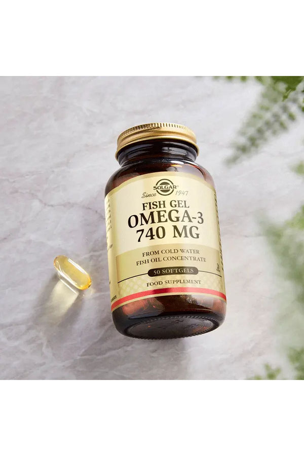 Solgar Omega-3 Fish Gel 740 mg 50 Soft Jel