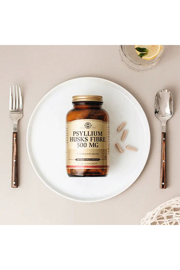 Solgar Psyllium Husks Fibre 500 mg 200 Kapsül