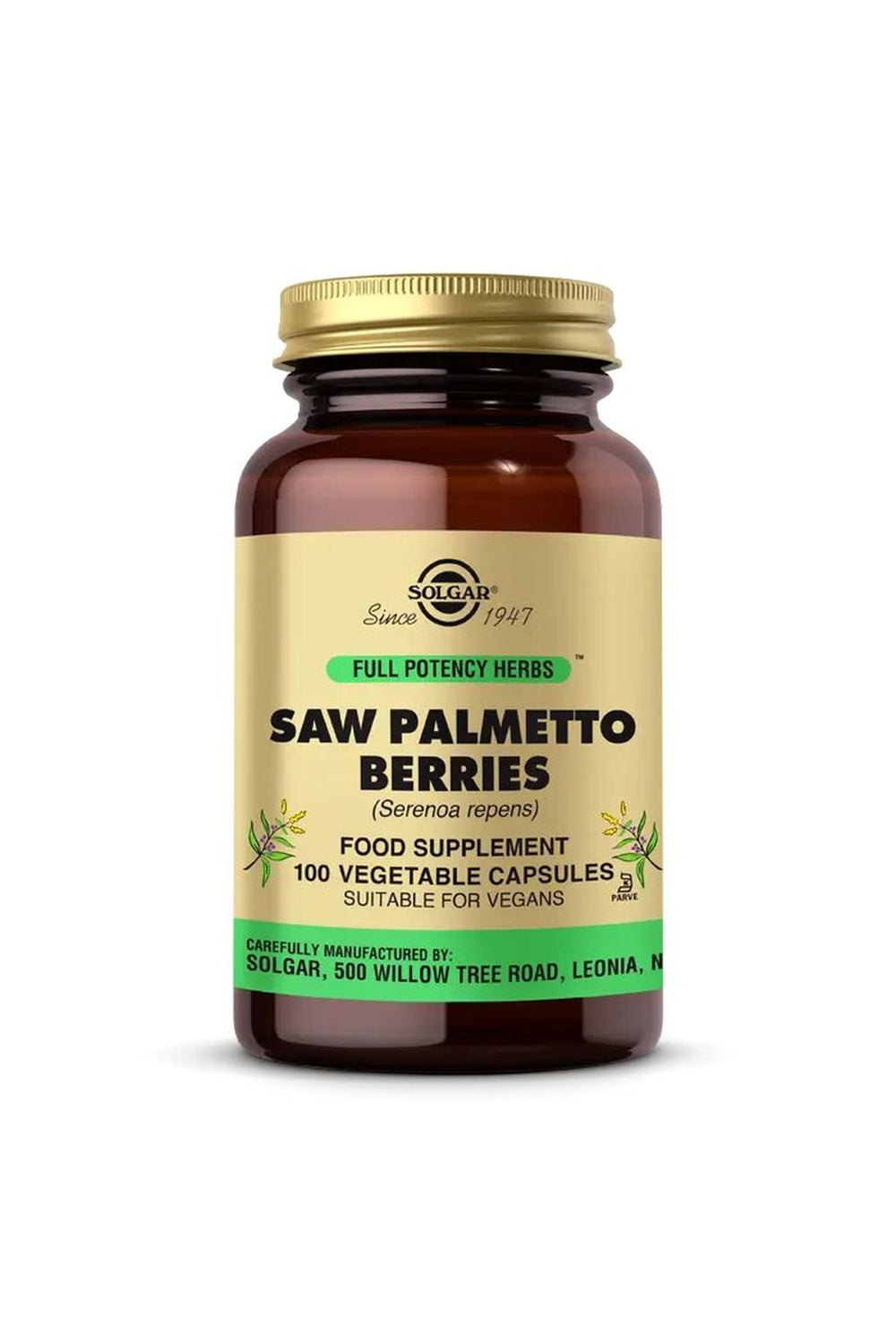 Solgar Saw Palmetto Berries 100 Kapsül