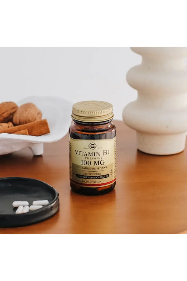 Solgar Vitamin B1 (Thiamin) 100 mg 100 Kapsül