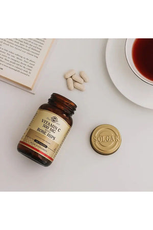 Solgar Vitamin C with Rose Hips 500 mg 100 Tablet