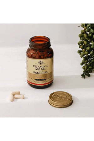Solgar Vitamin C with Rose Hips 500 mg 100 Tablet