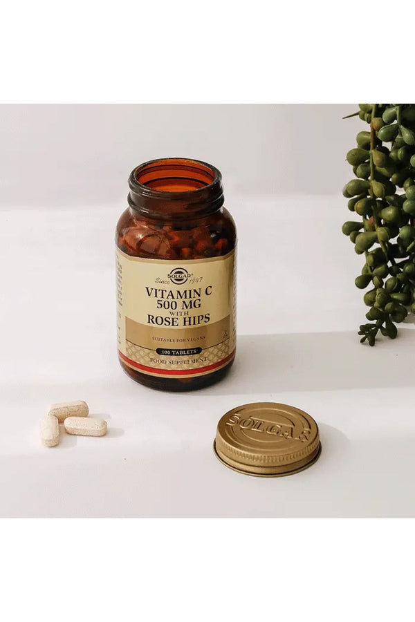 Solgar Vitamin C with Rose Hips 500 mg 100 Tablet