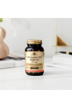 Solgar Vitamin D3 1000 IU 100 Soft Jel