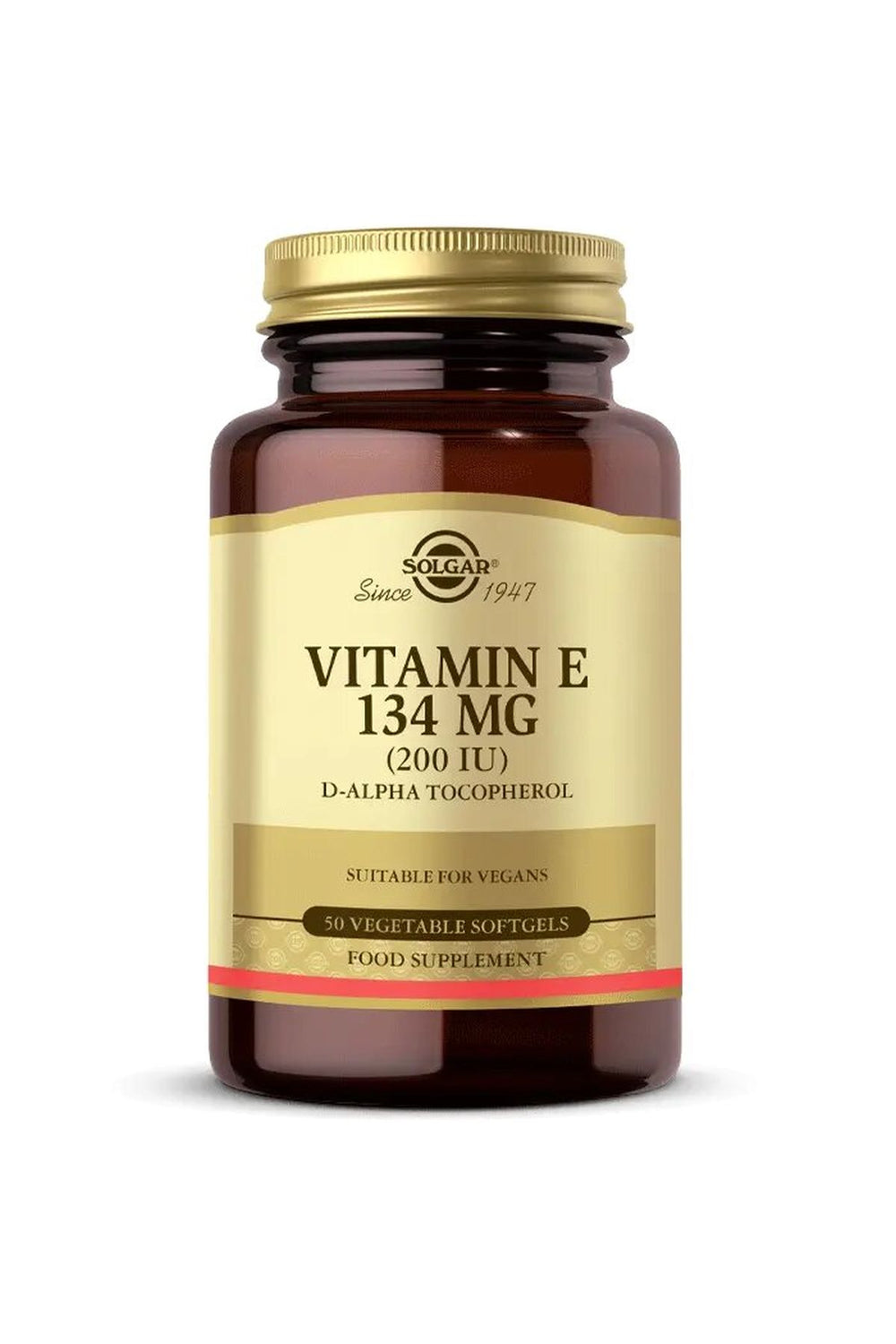 Solgar Vitamin E 200 IU 50 Kapsül