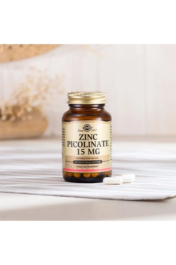 Solgar Zinc Picolinate 15 mg 100 Kapsül