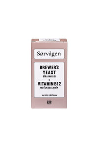 Sorvagen Brewer's Yeast (Bira Mayası) Vitamin B12 250 Tablet