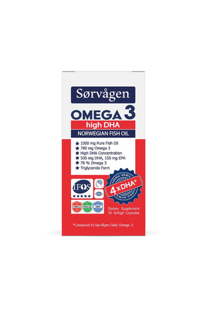 Sorvagen Omega-3 High DHA 50 Kapsül