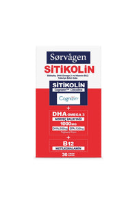 Sorvagen Sitikolin 30 Kapsül