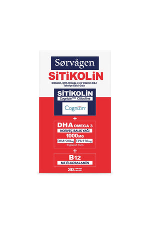 Sorvagen Sitikolin 30 Kapsül