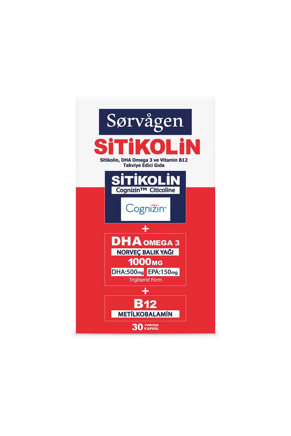 Sorvagen Sitikolin 30 Kapsül