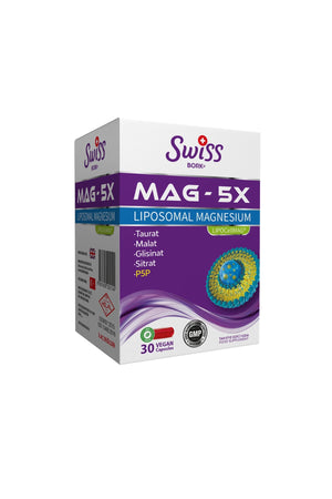 Swiss Bork Mag 5x 30 Kapsül