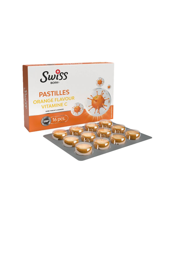 Swiss Bork Portakal C Vitamini 16 Pastil