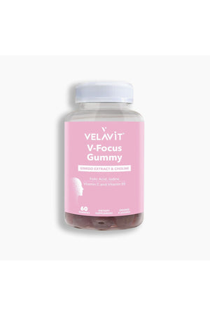 Velavit V-Focus Gummy 60 Çiğnenebilir Form