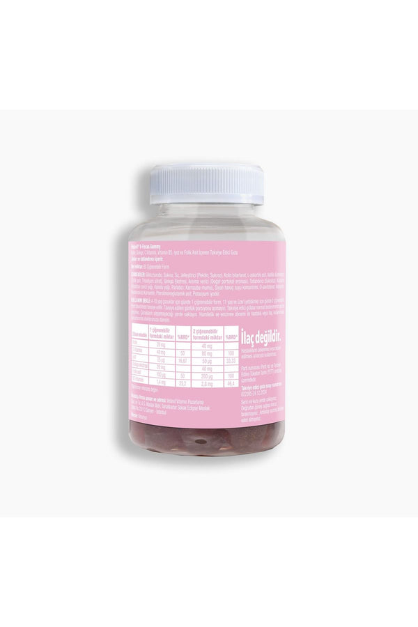Velavit V-Focus Gummy 60 Çiğnenebilir Form
