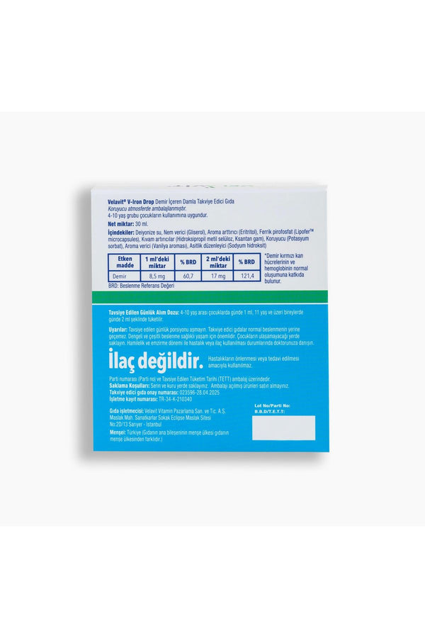 Velavit V-Iron Drop 8,5 mg 30 ml