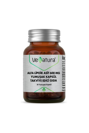 Venatura Alfa Lipoik Asit 600 mg 30 Kapsül
