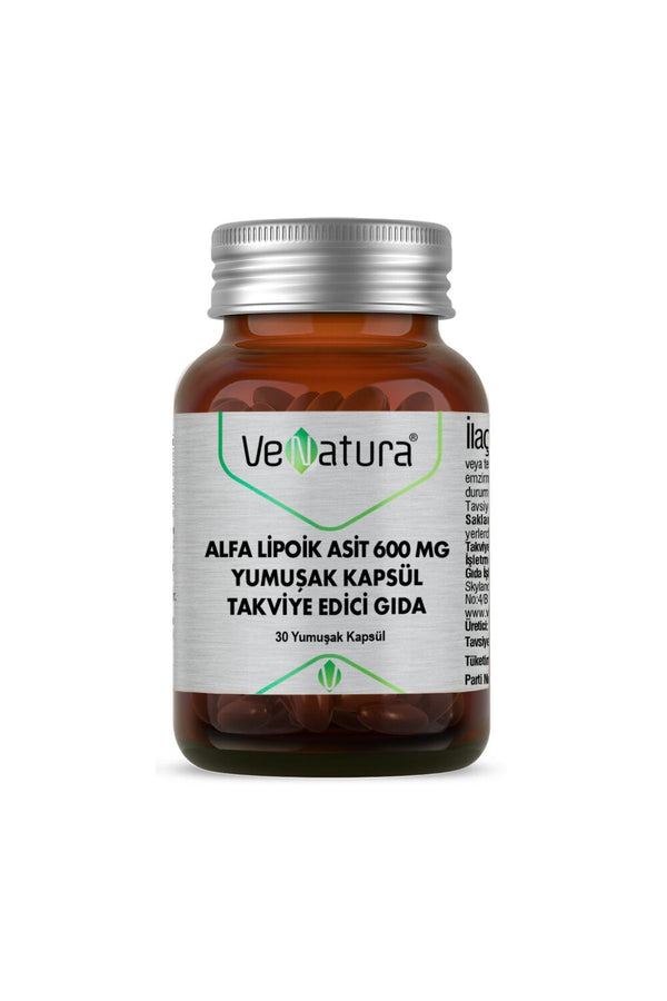 Venatura Alfa Lipoik Asit 600 mg 30 Kapsül