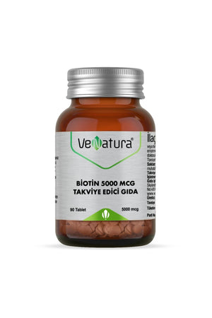 Venatura Biotin 5000 mcg 90 Tablet