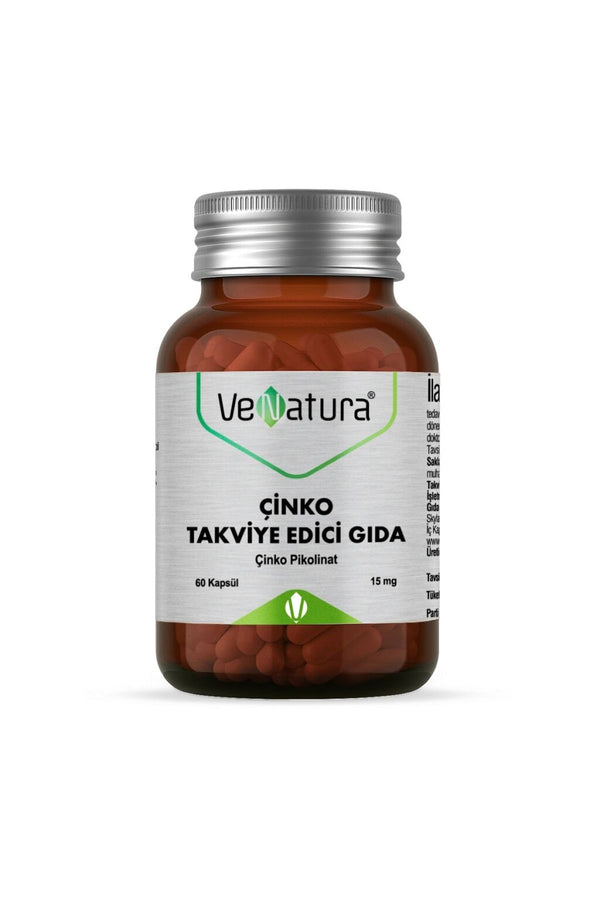 Venatura Çinko Pikolinat 15 mg 60 Kapsül