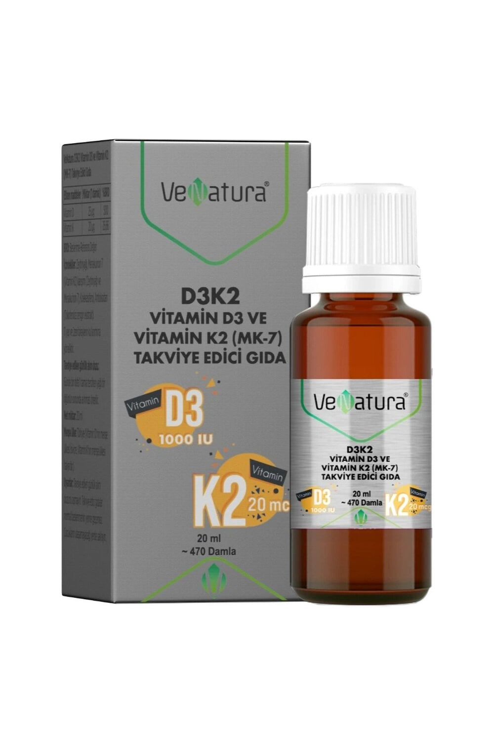 Venatura D3 & K2 20 ml