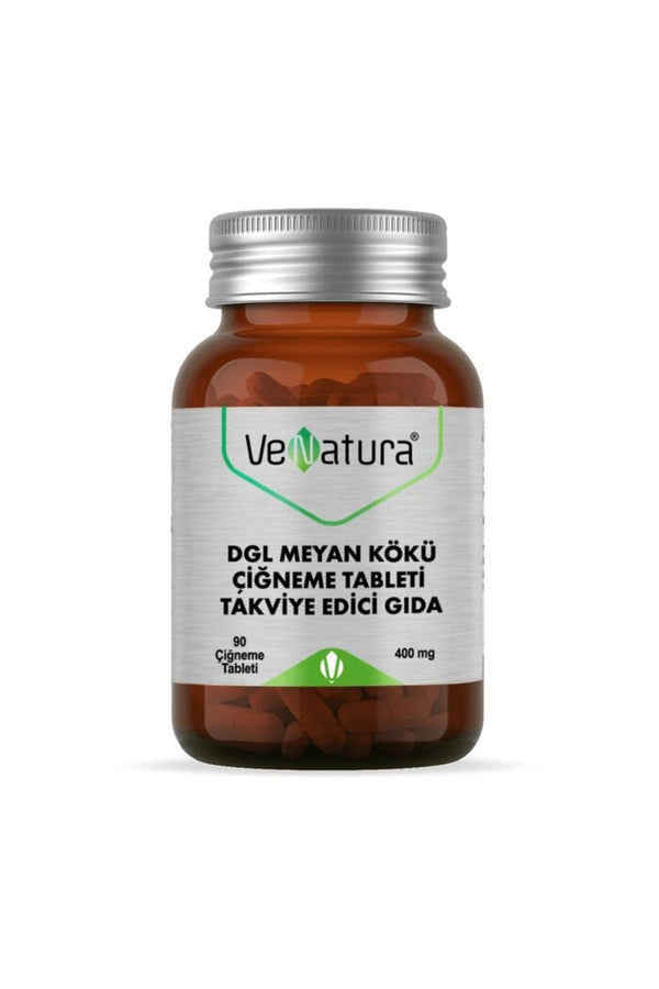 Venatura DGL Meyan Kökü 400 mg 90 Çiğneme Tableti