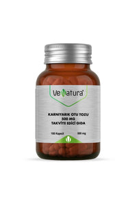 Venatura Karnıyarık Otu Tozu 500 mg 100 Kapsül