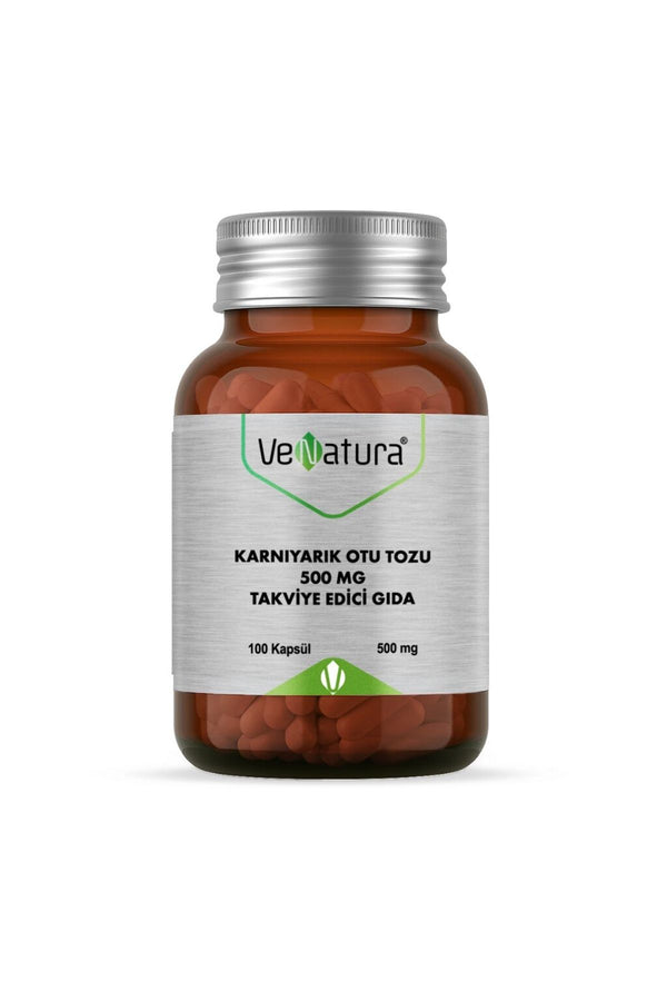 Venatura Karnıyarık Otu Tozu 500 mg 100 Kapsül