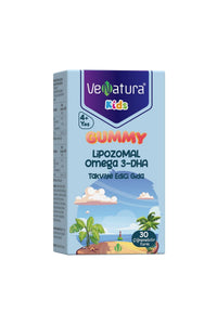 Venatura Kids Gummy Lipozomal Omega-3 DHA 30 Çiğnenebilir Form