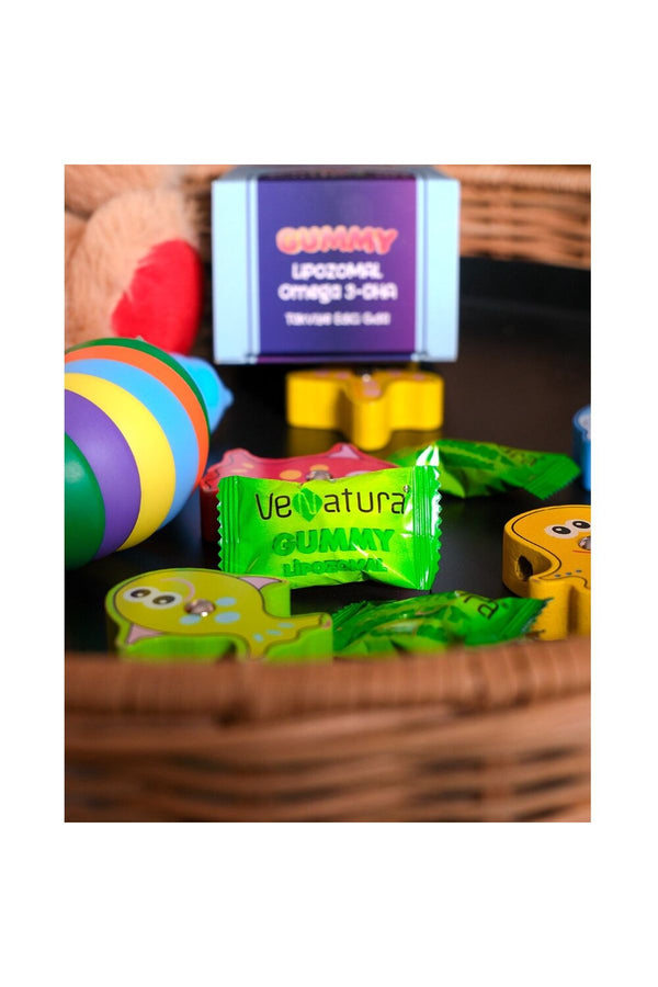 Venatura Kids Gummy Lipozomal Omega-3 DHA 30 Çiğnenebilir Form
