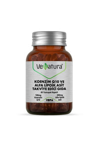 Venatura Koenzim Q-10 ve Alfa Lipoik Asit 60 Kapsül