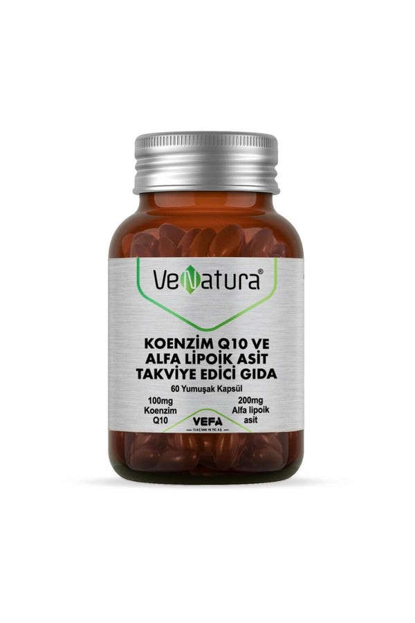 Venatura Koenzim Q-10 ve Alfa Lipoik Asit 60 Kapsül