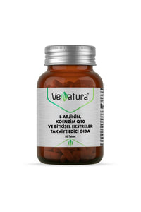 Venatura L-Arjinin, Koenzim Q-10 ve Bitkisel Ekstreler 60 Tablet