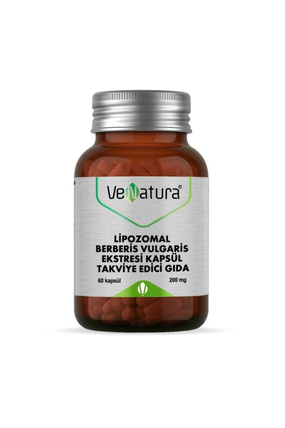 Venatura Lipozomal Berberis Vulgaris Ekstresi 200 mg 60 Kapsül