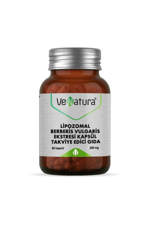 Venatura Lipozomal Berberis Vulgaris Ekstresi 200 mg 60 Kapsül