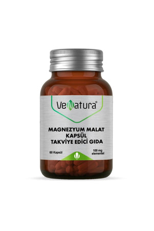 Venatura Magnezyum Malat 100 mg 60 Kapsül