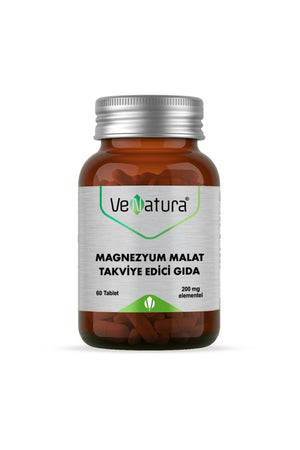 Venatura Magnezyum Malat 200 mg 60 Tablet