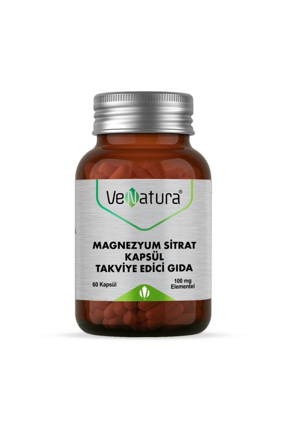 Venatura Magnezyum Sitrat 100 mg 60 Kapsül