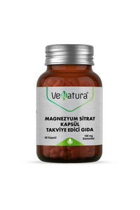 Venatura Magnezyum Sitrat 100 mg 60 Kapsül