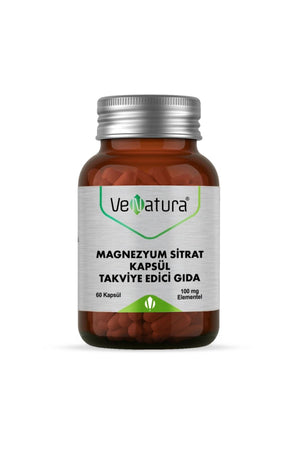 Venatura Magnezyum Sitrat 100 mg 60 Kapsül