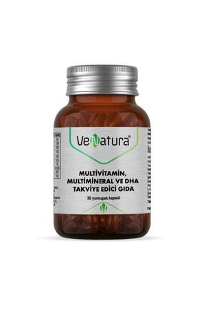 Venatura Multivitamin, Multimineral ve DHA 30 Kapsül