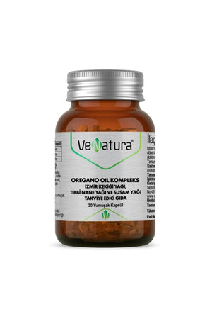 Venatura Oregano Oil Kompleks İzmir Kekiği Yağı 30 Kapsül