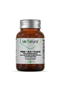 Venatura PQQ + ALA + CoQ-10 30 Kapsül