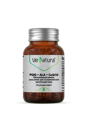 Venatura PQQ + ALA + CoQ-10 30 Kapsül