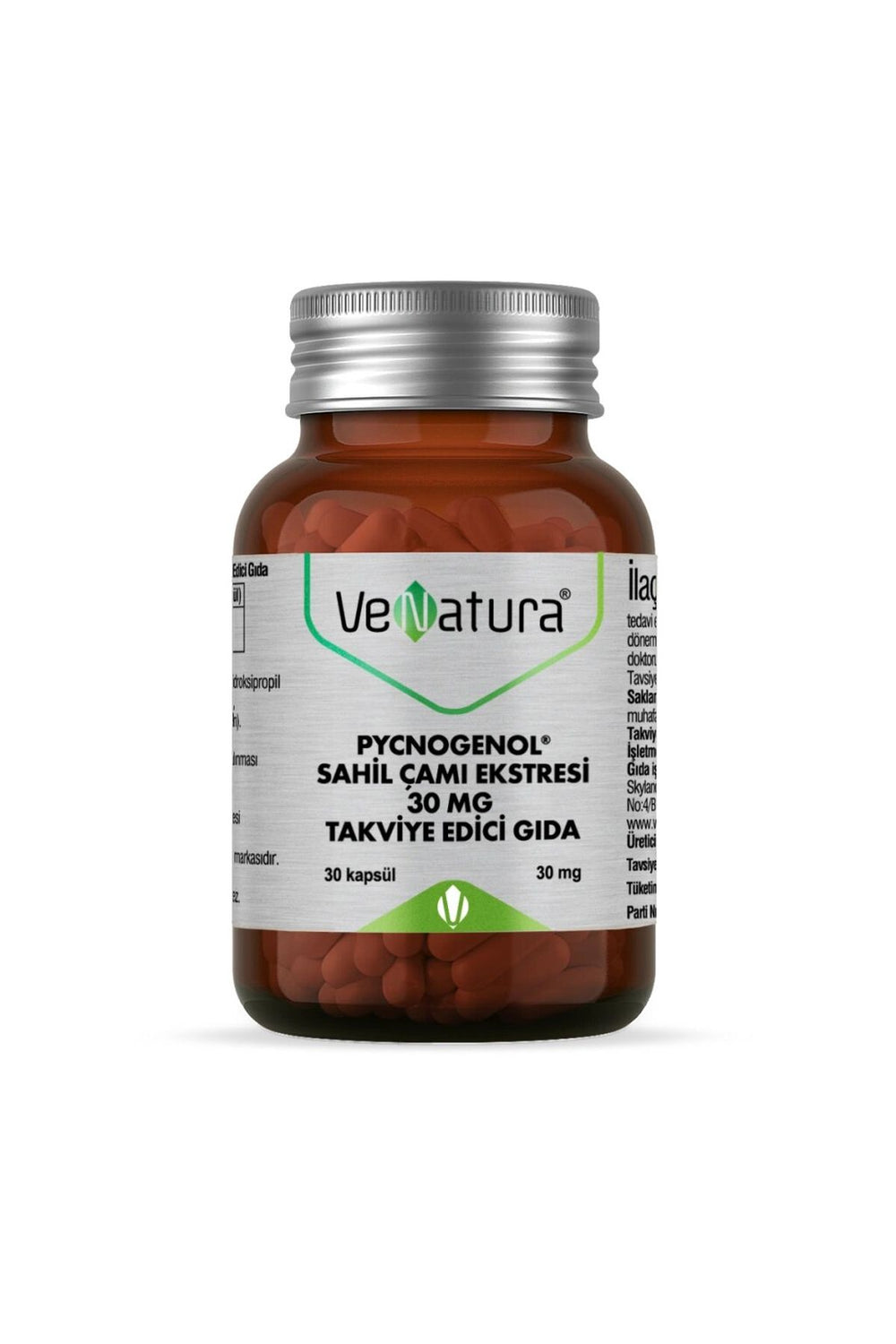 Venatura Pycnogenol Sahil Çamı Ekstresi 30 mg 30 Kapsül