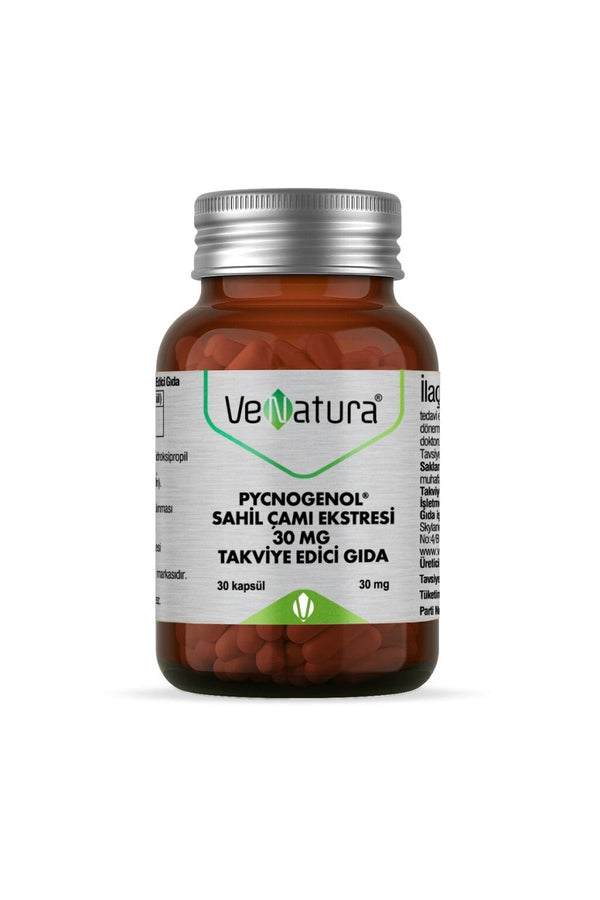 Venatura Pycnogenol Sahil Çamı Ekstresi 30 mg 30 Kapsül