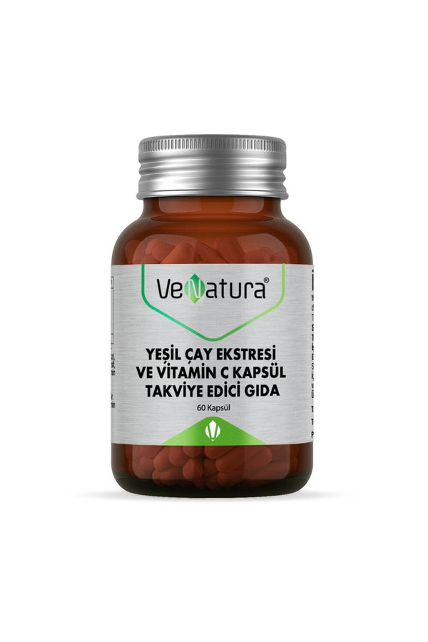 Venatura Yeşil Çay Ekstresi ve Vitamin C 60 Kapsül